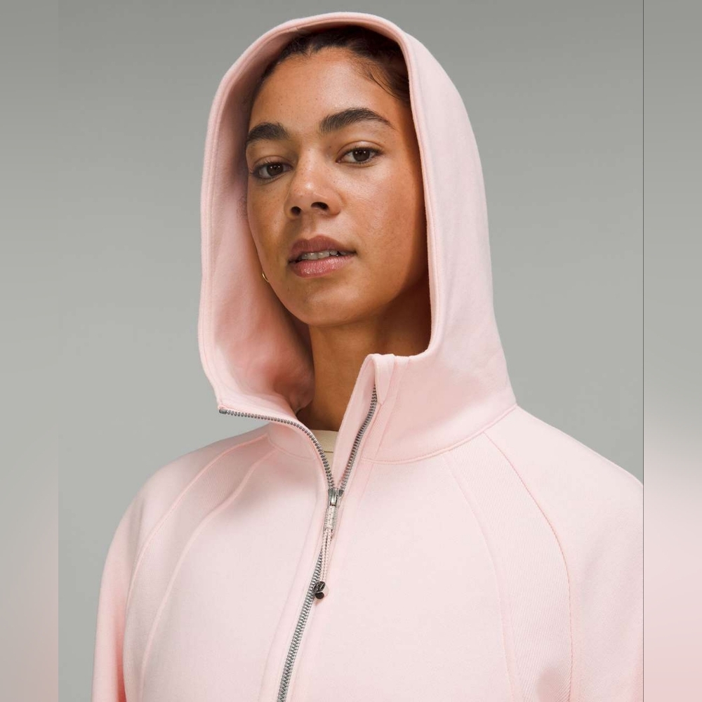 Lululemon Scuba Oversized Half-Zip Hoodie Strawberry Milkshake Sz XL/XXL - Picture 3 of 16
